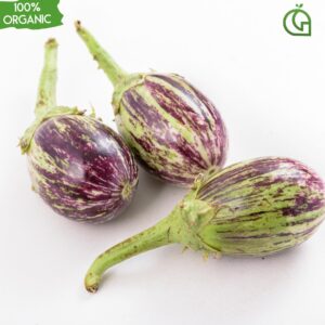 Organic - Brinjal (Traditional Violet)